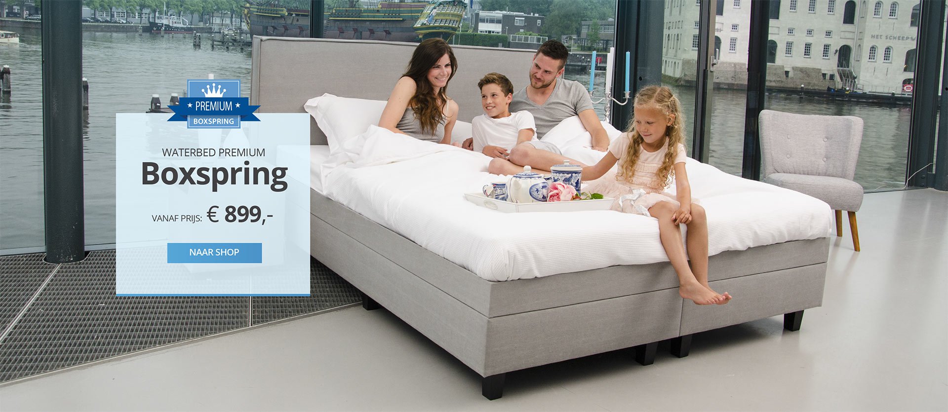 Waterbed kopen? Bezoek ook onze waterbedden