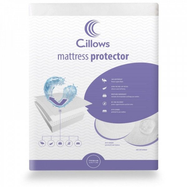 Waterdichte molton matrasbeschermer