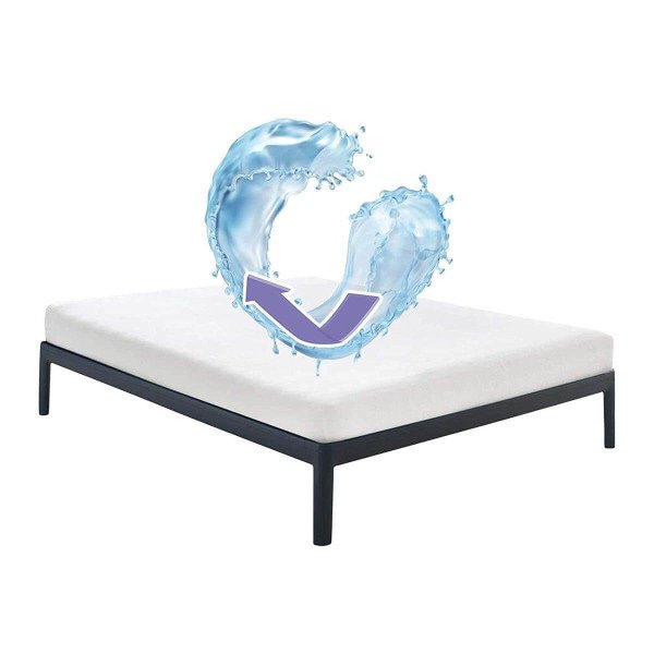 Waterdichte molton matrasbeschermer