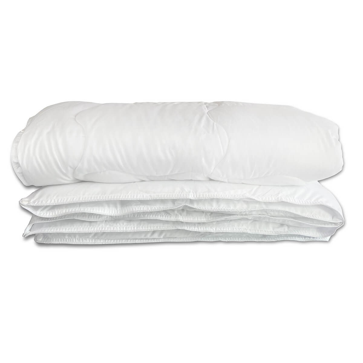Linenspa 4 seizoenen dekbed van microvezel – dekbed voor het hele jaar – ultrazacht – dekbed 220 x 240 cm, wit
