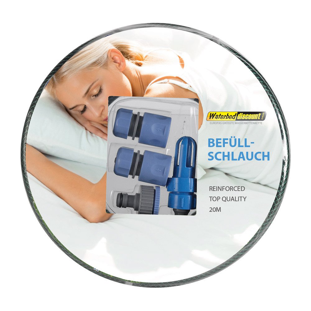 Waterslang (15 meter) met Vulkoppeling en Koppelingsset